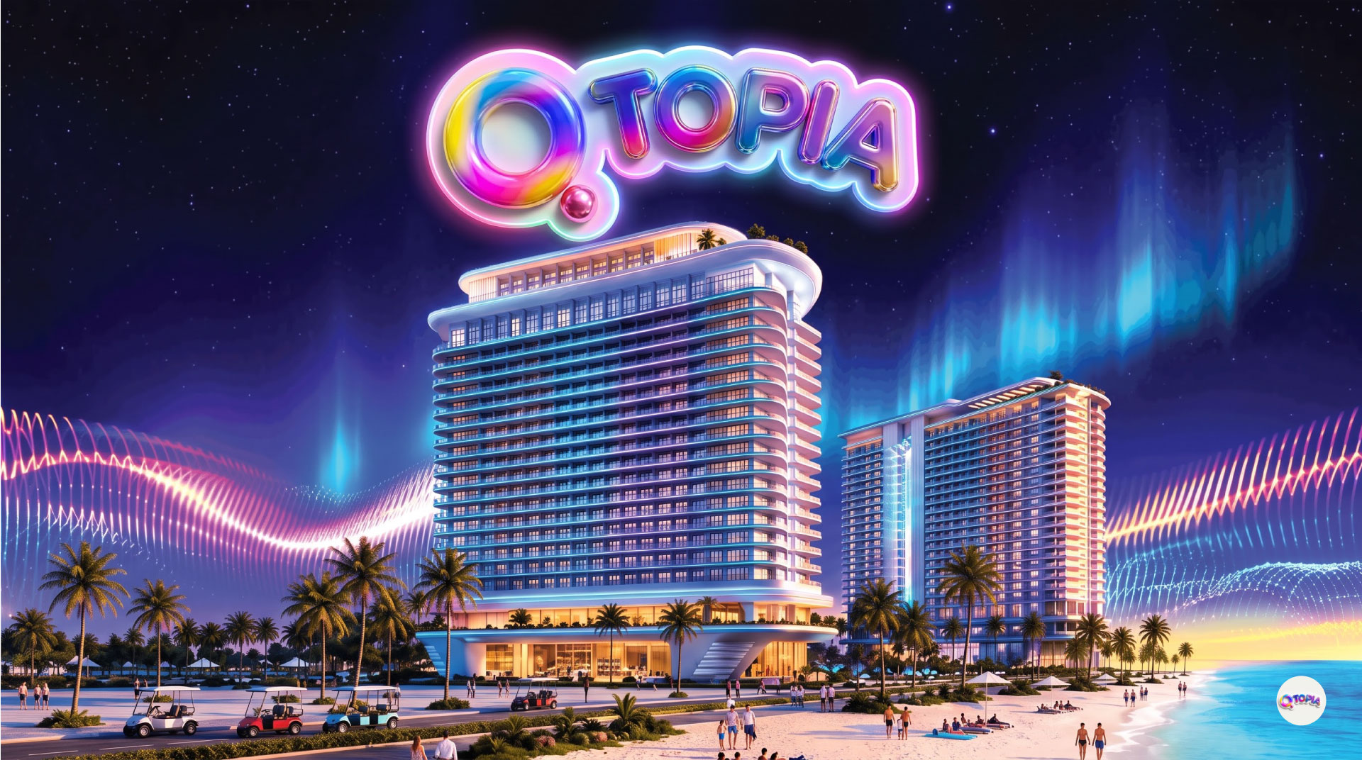 phối cảnh qtopia